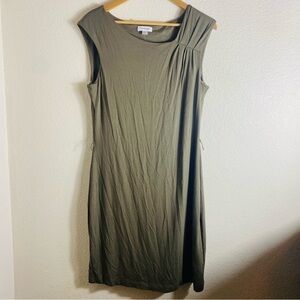 Calvin Klein Sheath Dress Brown Size: 12